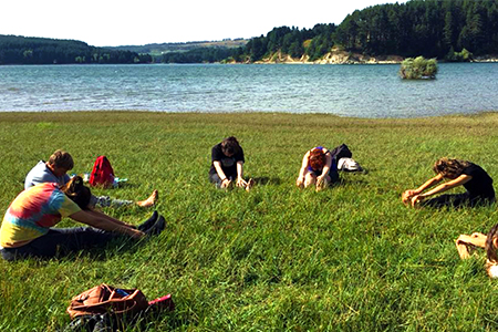 yoga trekking sila calabria vacanza